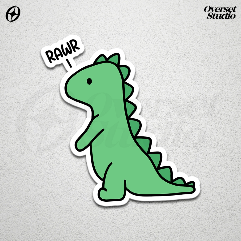 

(GRATIS ONGKIR & COD) Stiker Sticker Dino Rawr Dinosaur / Sticker Lucu Aesthetic / Sticker Vinyl Glossy / Cute Dinosaur Sticker / Sticker Band / Stiker Brand Lokal / Stiker Satuan / Sticker Custom / Sticker Helm / Stiker Tumbler / Stiker Anti Air