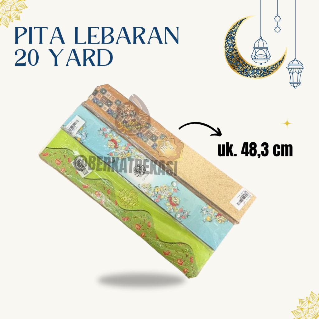 

PAPER BELT / LABEL HAMPERS IDUL FITRI LEBARAN / PAPER BELT TOPLES / 50 PCS