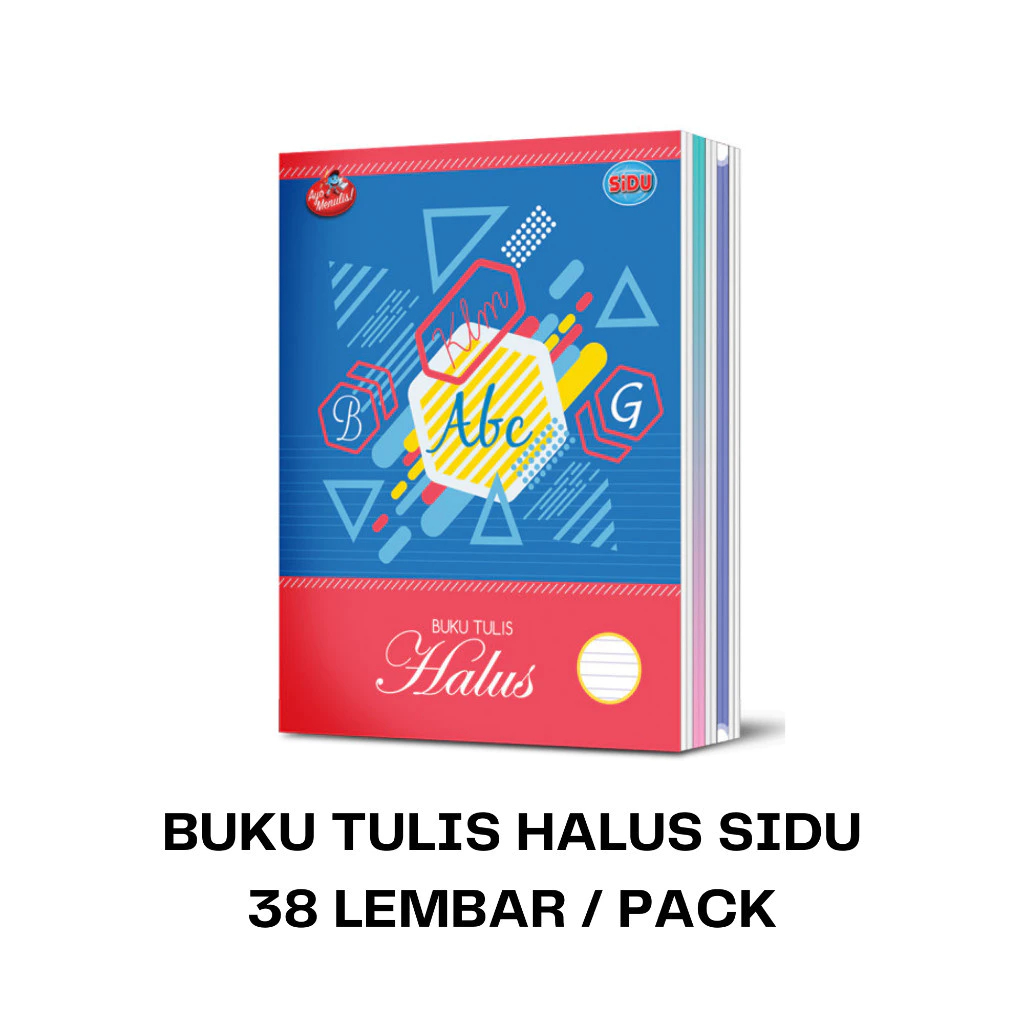 

BUKU TULIS HALUS SIDU 38 LEMBAR PER PACK ISI 10 PCS MODEL GARIS BERSAMBUNG