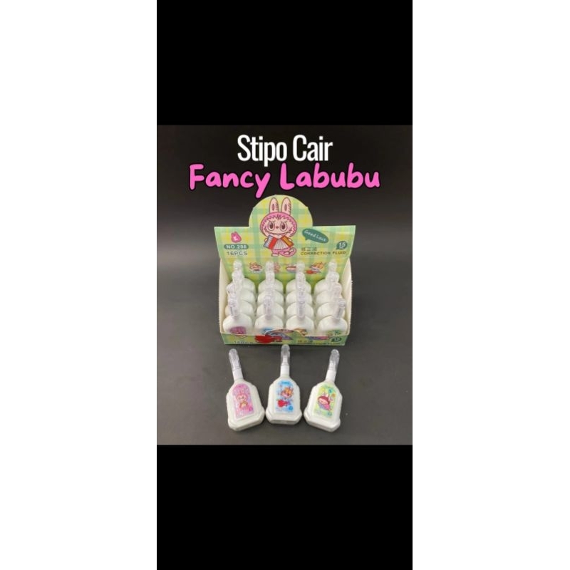 

STIPO LABUBU FANCY/(PCS)/TIP EX CAIR/LUCU MOTIF LABUBU/VIRAL/TIP EX