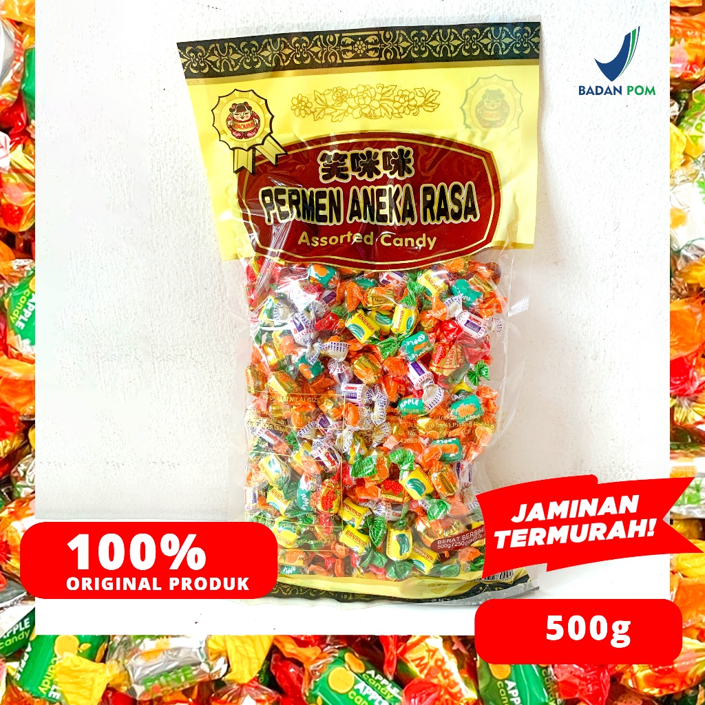 

Ay00! PERMEN KERAS ANEKA RASA XIAOMIMI/XIAOHAHA ASSORTED FRUIT 500GR