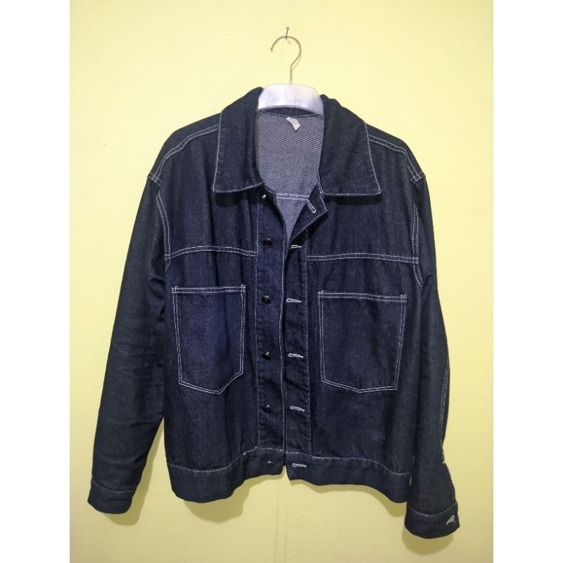 Jaket jeans Blue indigo || Trucker jeans Blue indigo