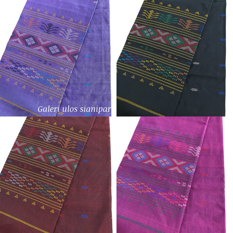 Bahan Motif Setengah Bintik T2 dan T1 Gradasi - Galery Ulos Sianipar