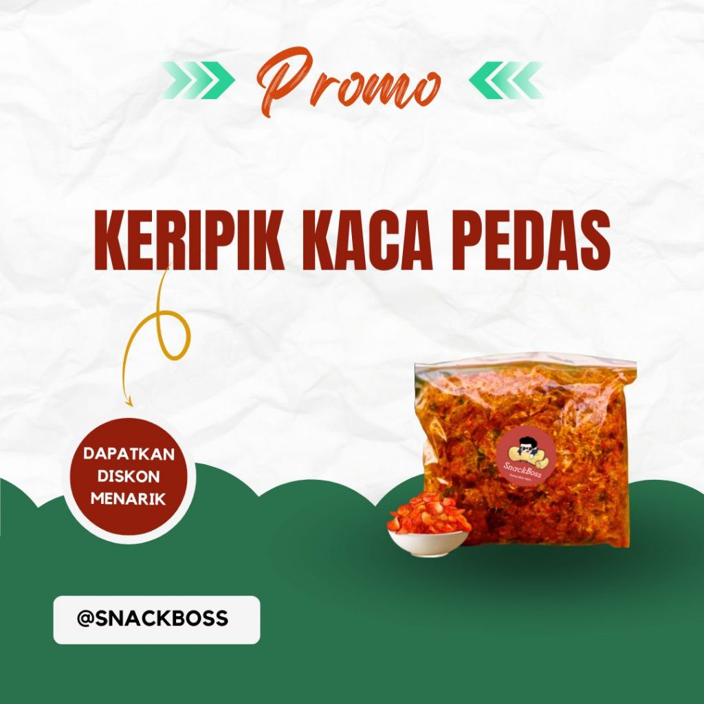 

KERIPIK KACA KRIPIK KACA KRIPCA 1KG 500GR 250GR