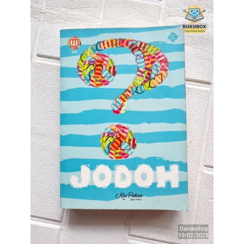 Jodoh by Ria Pohan - Novel Bekas Preloved Original Kubus Media Wattpad