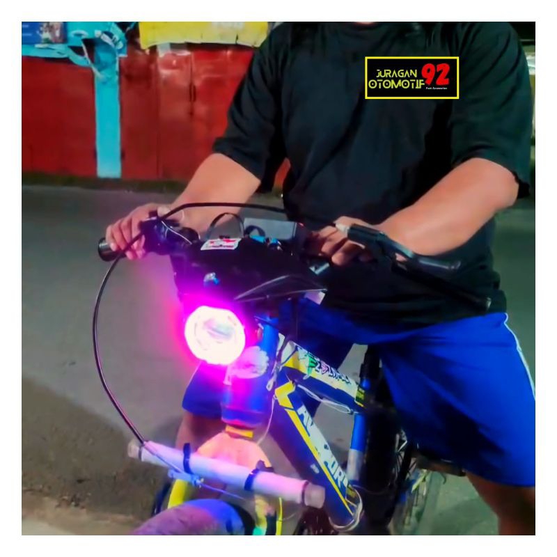 Lampu Proji Biled Sepeda / Aksesoris Sepeda Lampu Biled