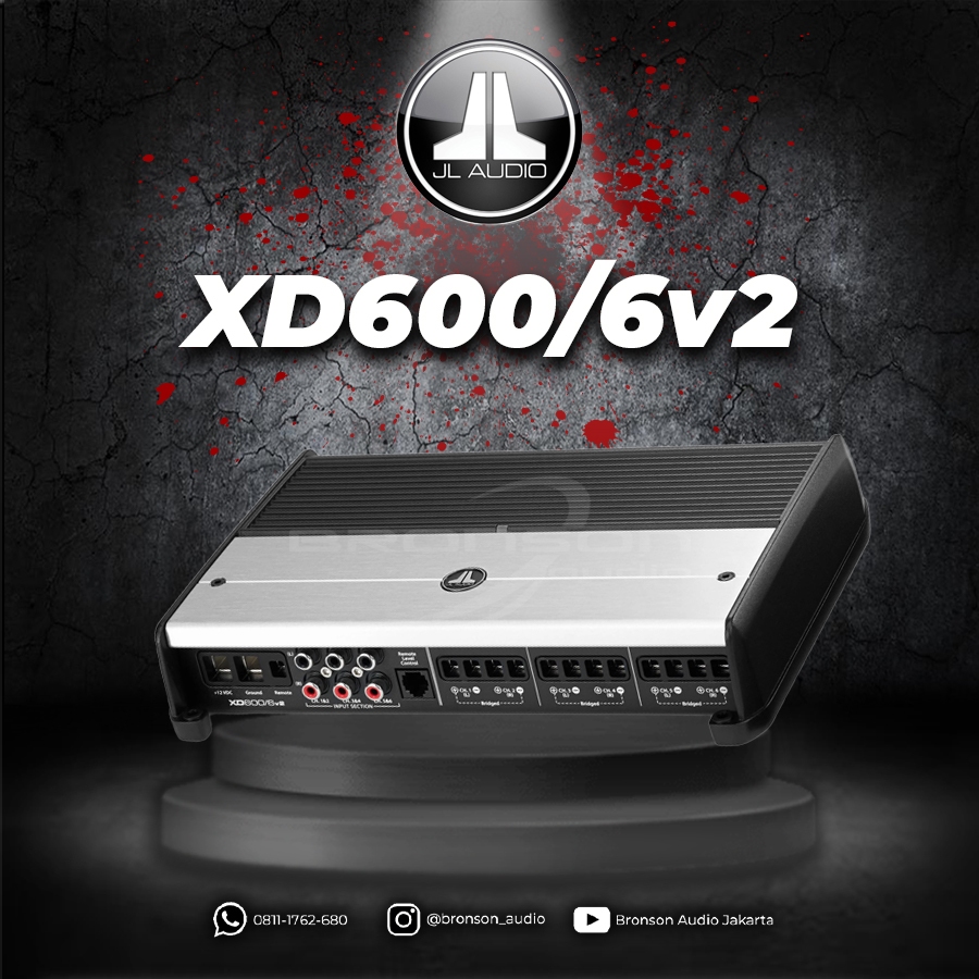 AMPLIFIER JL AUDIO XD600/6v2