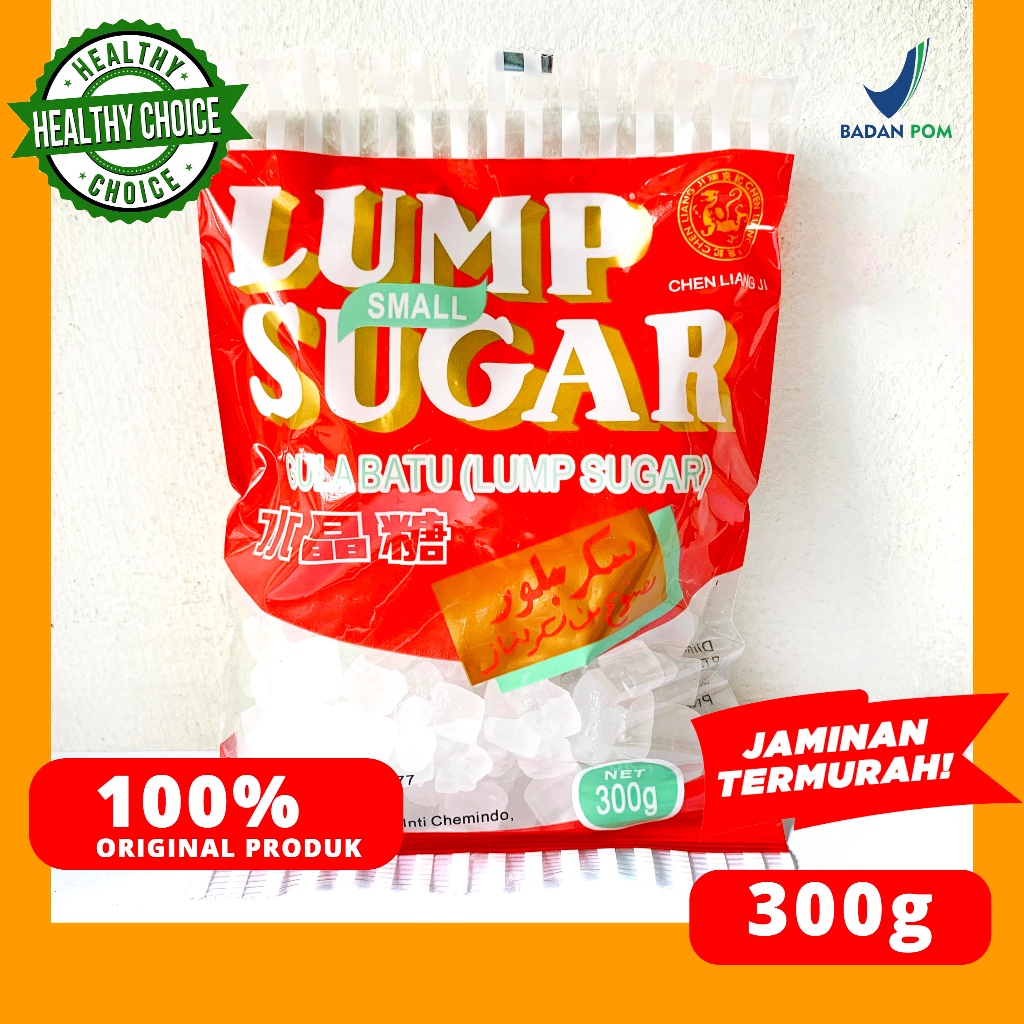 

LUMP SUGAR GULA BATU CHEN LIANG JI 300 GR