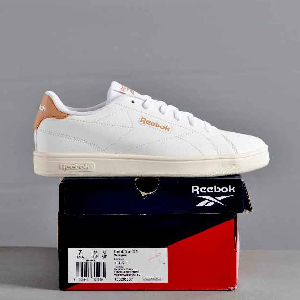REEBOK  Court Cln - Size 37 37.5 - Retail 800k - Tennis