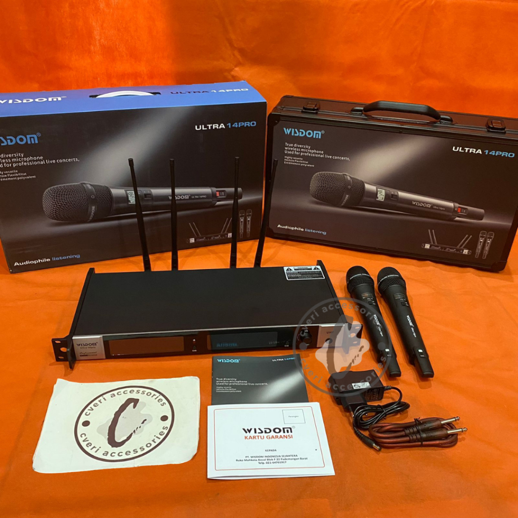 Wisdom Ultra 14 Pro Microphone Wireless Original Ultra-14 Pro