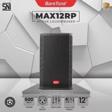 SPEAKER AKTIF BARETONE 12 INCH MAX12RP ORIGINAL