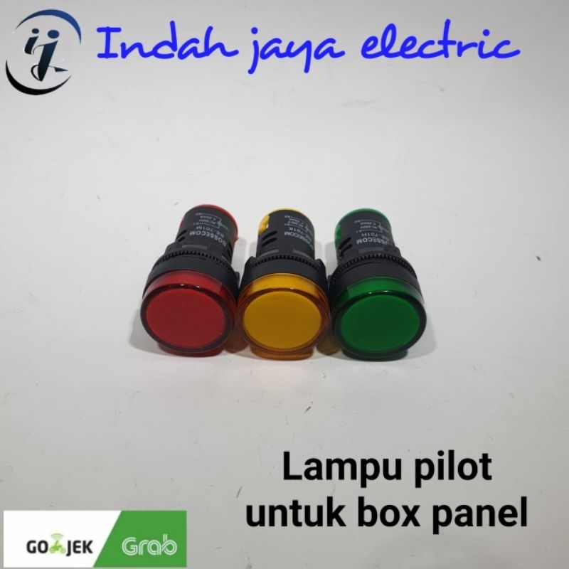 Lampu pilot untuk bok panel