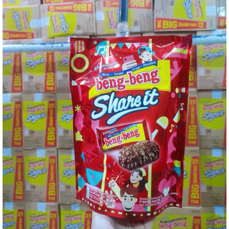 

JATIM COD- beng beng share it termurah (isi 25 )kemasan terbaru