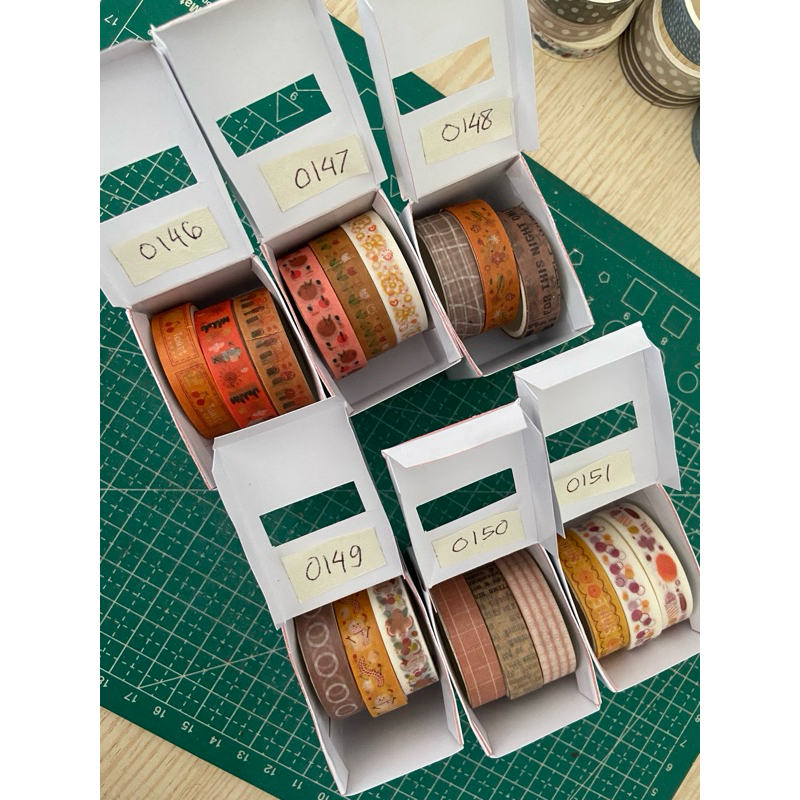 

0146 - 0151 Deco tape autumn theme