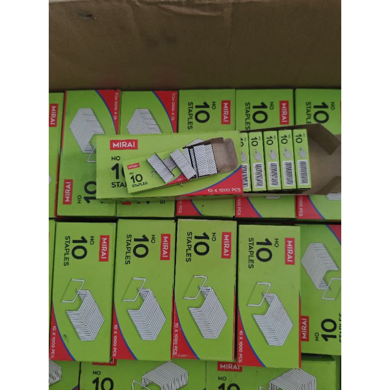 

ISI STAPLES / JEPRETAN HD 10 BAGUS KUAT MURAH 1000 PCS