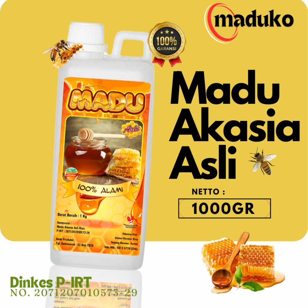 

Diskon Best Seller Madu Uray Hitam Murni Asli 100% Tanpa Campuran And Bs Honey Obat Herbal Nusantara