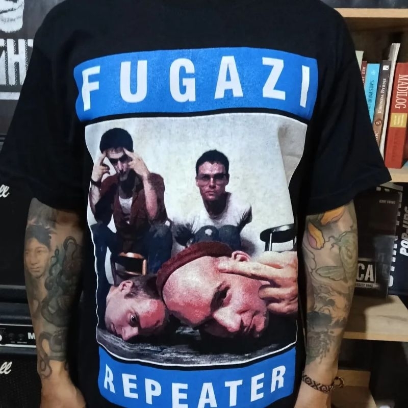 Tshirt FUGAZI tag Merchcons