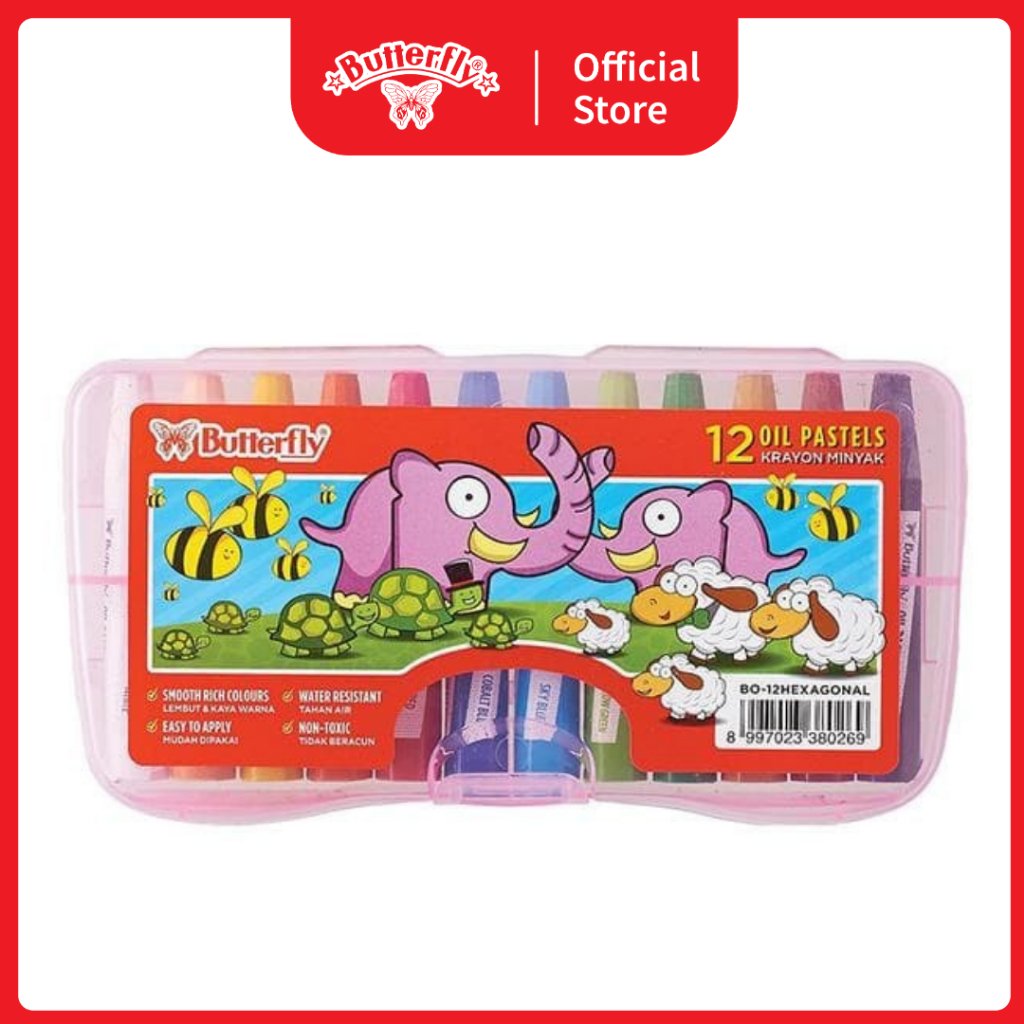 

Oil Pastel / Crayon 12 Warna 12 Colors – Alat Lukis & Mewarnai Anak Sekolah dan Pemula