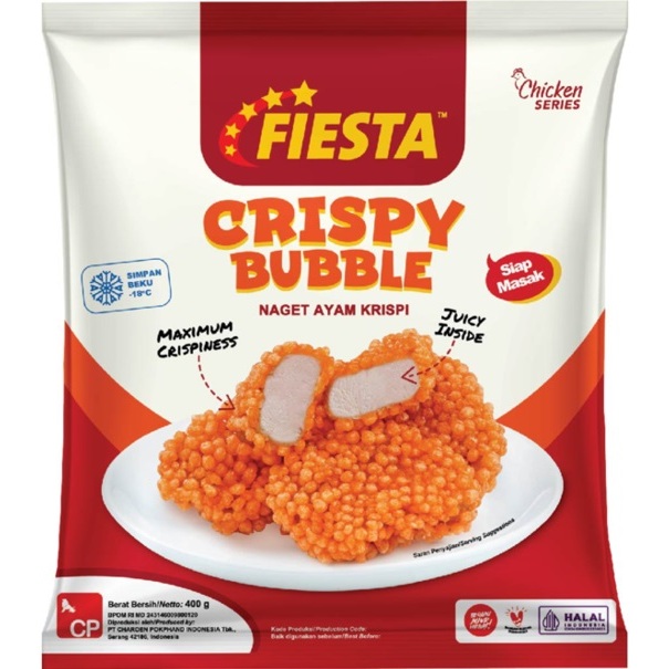 

Fiesta Crispy Bubble 400 gr