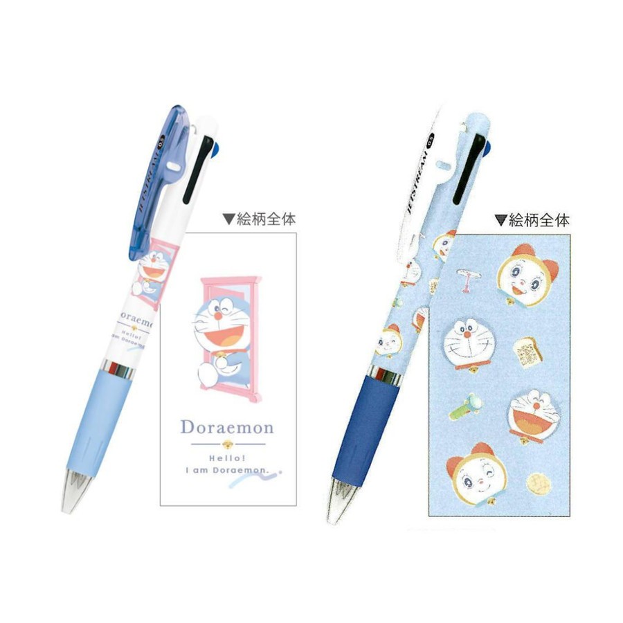 

Uni Jetstream 3 Color Multi Pen Doraemon Anywhere Door Dorami Ballpoint 0.5mm Pulpen Limited Edition