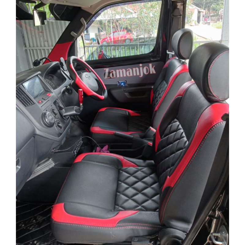 Sarung jok cover jok Grandmax minibus bonus  Sarung STIR