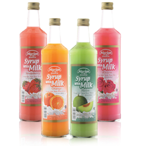 

Sirup MARJAN BOUDOIN MILKY kemasan Botol Kaca 460 ml