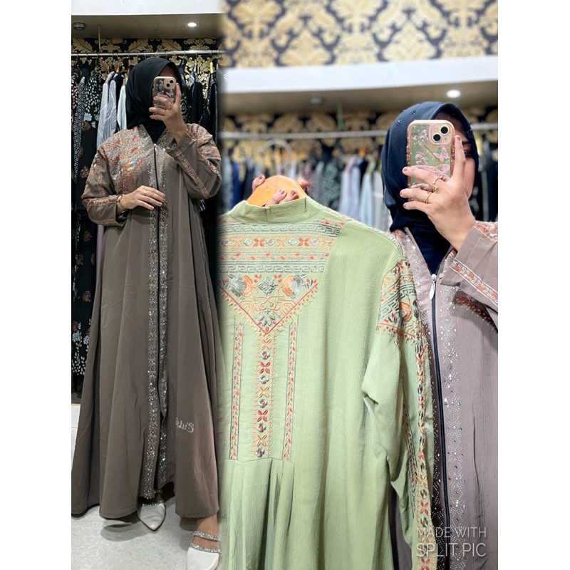 abaya nazwa terbaru abaya zulfa terbaru nazwa abaya najwa abaya