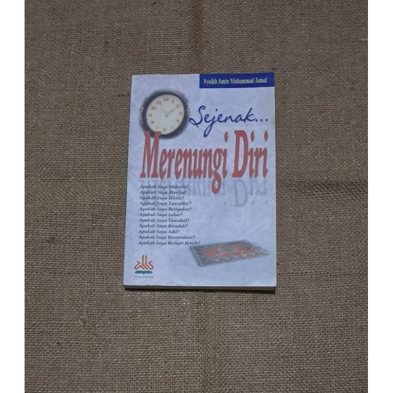 SEJENAK MERENUNGI DIRI