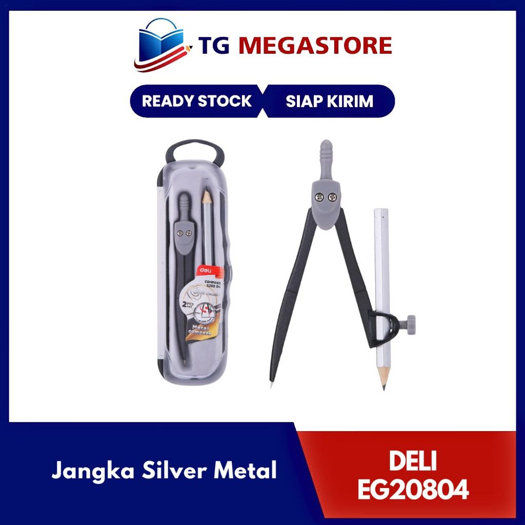 

Jangka Silver Deli Metal - EG20804