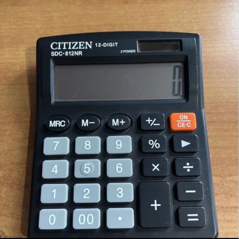 

KALKULATOR CITIZEN 812NR