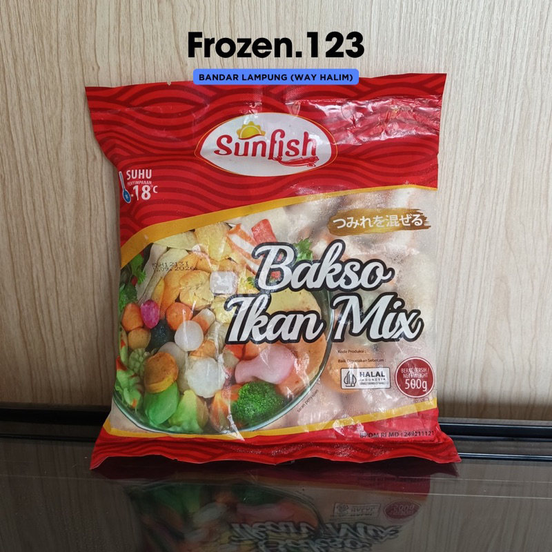 

SUNFISH BAKSO IKAN MIX 500g