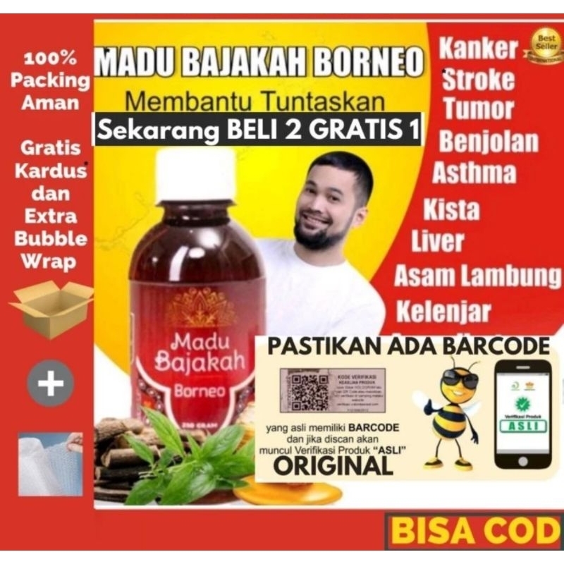 

PROMO 2 Gratis 1 Madu Bajakah BORNEO Original Bergaransi