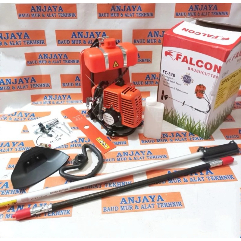 MESIN POTONG RUMPUT GENDONG 2TAK FALCON