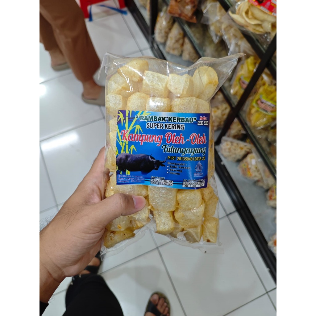 

Maknyuss1 (Banyak Varian) Kerupuk Rambak Kerbau Super Khas Tulungagung Jawa Timur - Oleh-Oleh