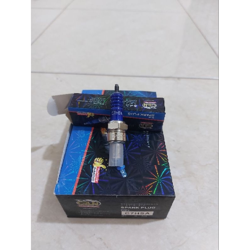 GROSIR 10PCS BUSI CRUN C7HSA UNTUK SEPEDA MOTOR