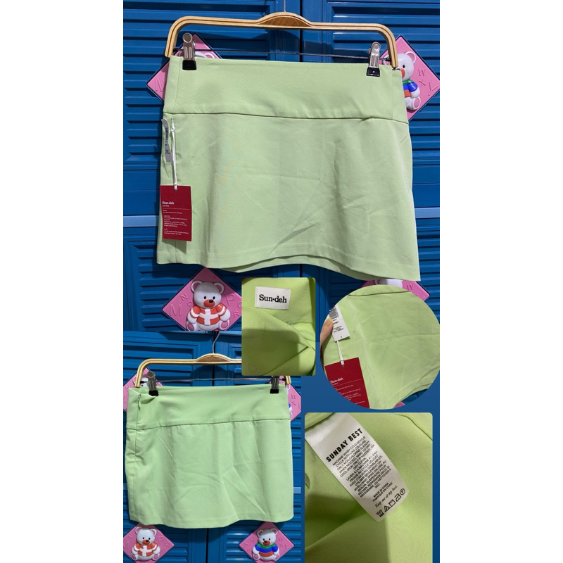 rok pastel mint / rok wanita / rok bkk