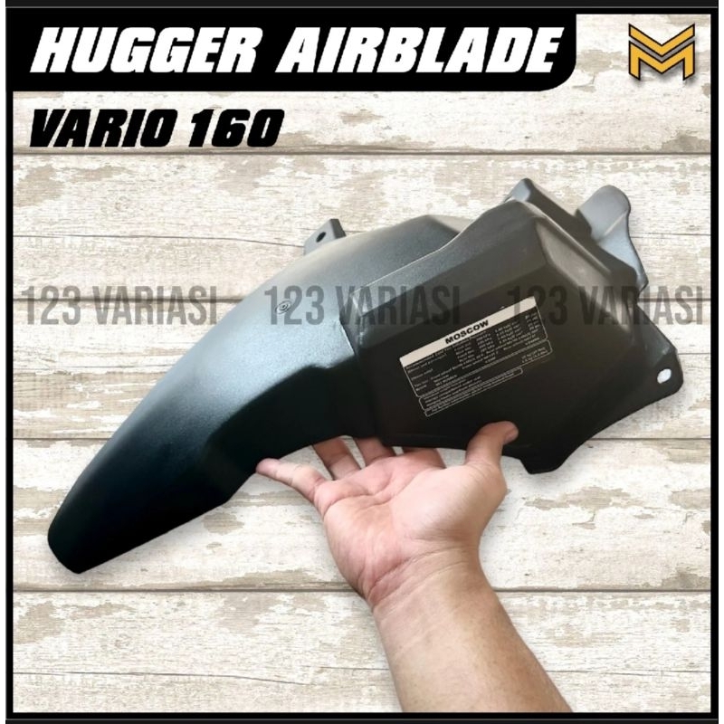 HUGGER VARIO 160  SLEBOR  VARIO 160 SPAKBOR KOLONG VARIO 160 ABS CBS 2022-2023  PNP 3 LUBANG ORIGINA