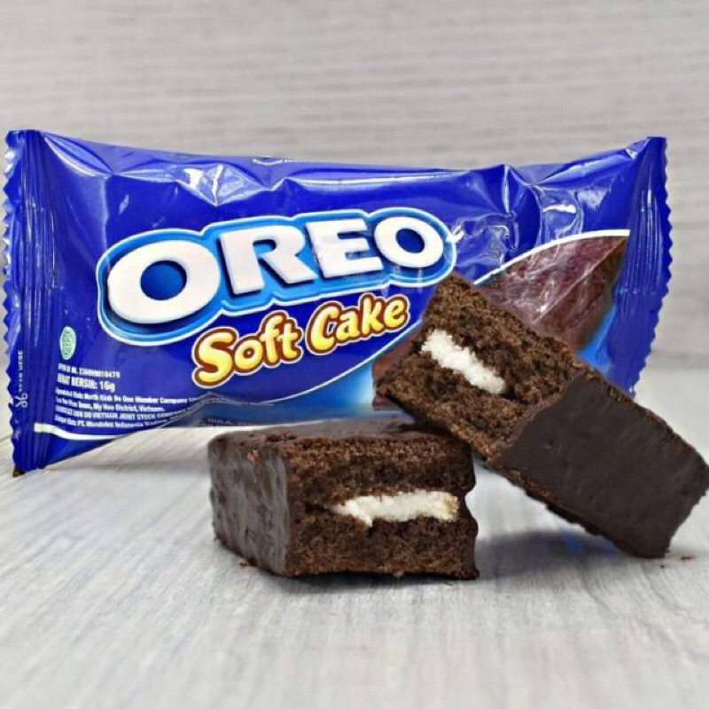 

Oreo soft cake , 1 slop isi 12 pcs @16 gr harga diatas harga 1pcs
