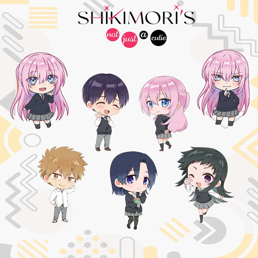 Gantungan Kunci Anime Shikimori Not Just a Cutie | Keychain Kawaii dake ja Nai Shikimori-san | Ganci
