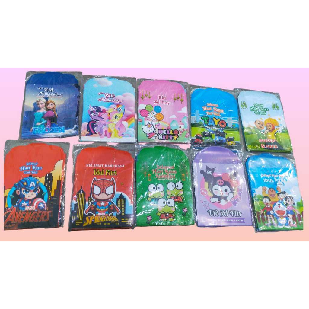

AMPLOP LEBARAN UKURAN MEDIUM UKURAN 7X11 CM ISI 10 PCS