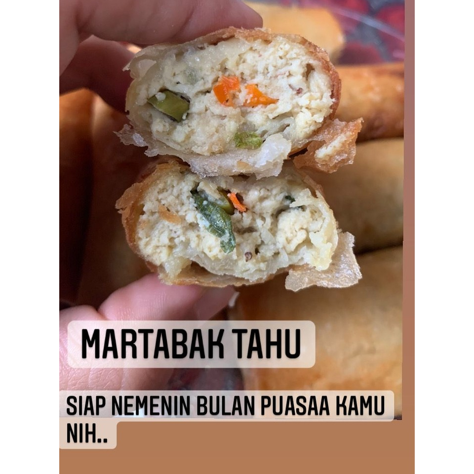 

Martabak Tahu Pedas/ martabak tahu enak frozen