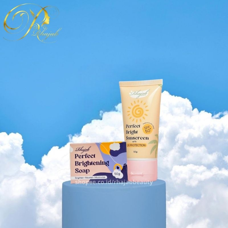 Rhajab beauty Paket combo isi Sabun sunscreen