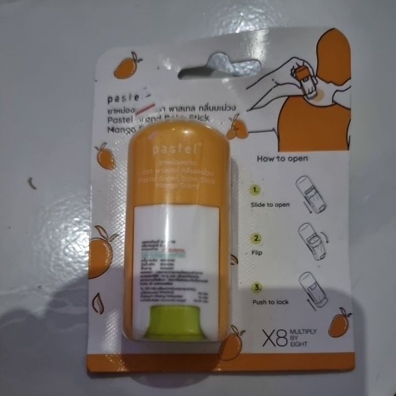 minyak angin pastel brand balm stick mango
