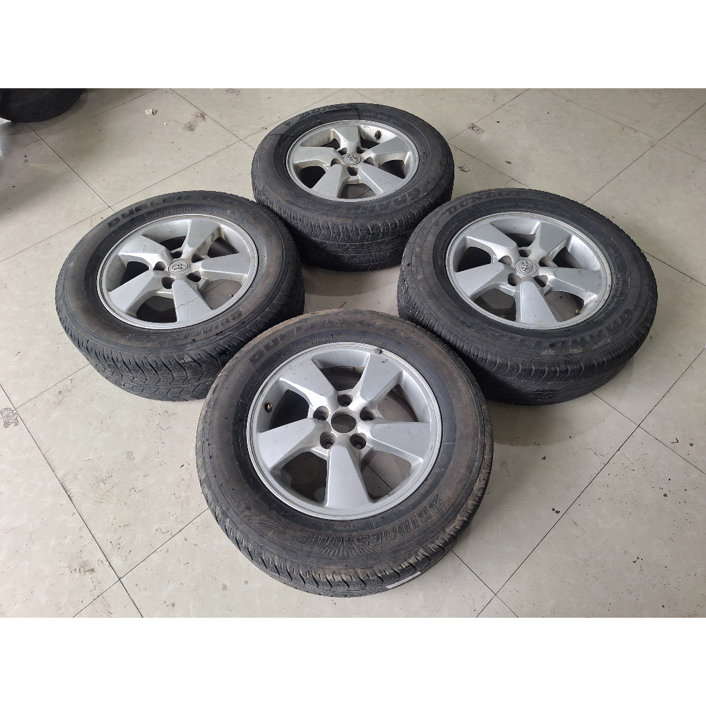 Velg Mobil Bekas Ring 16 Lubang 5 STD RUSH R16X6,5 H5X114,3