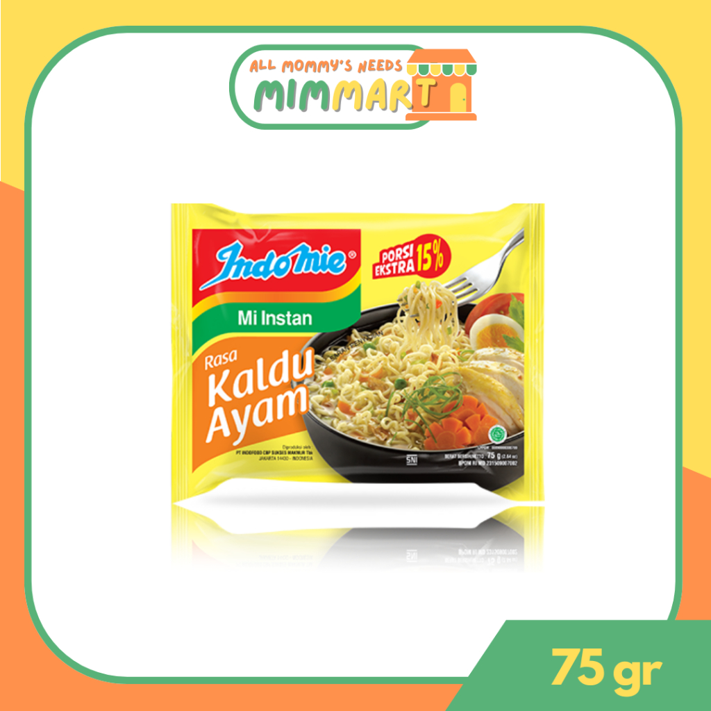 

[MimMart] - Indomie Kuah Kaldu Ayam 75 gr
