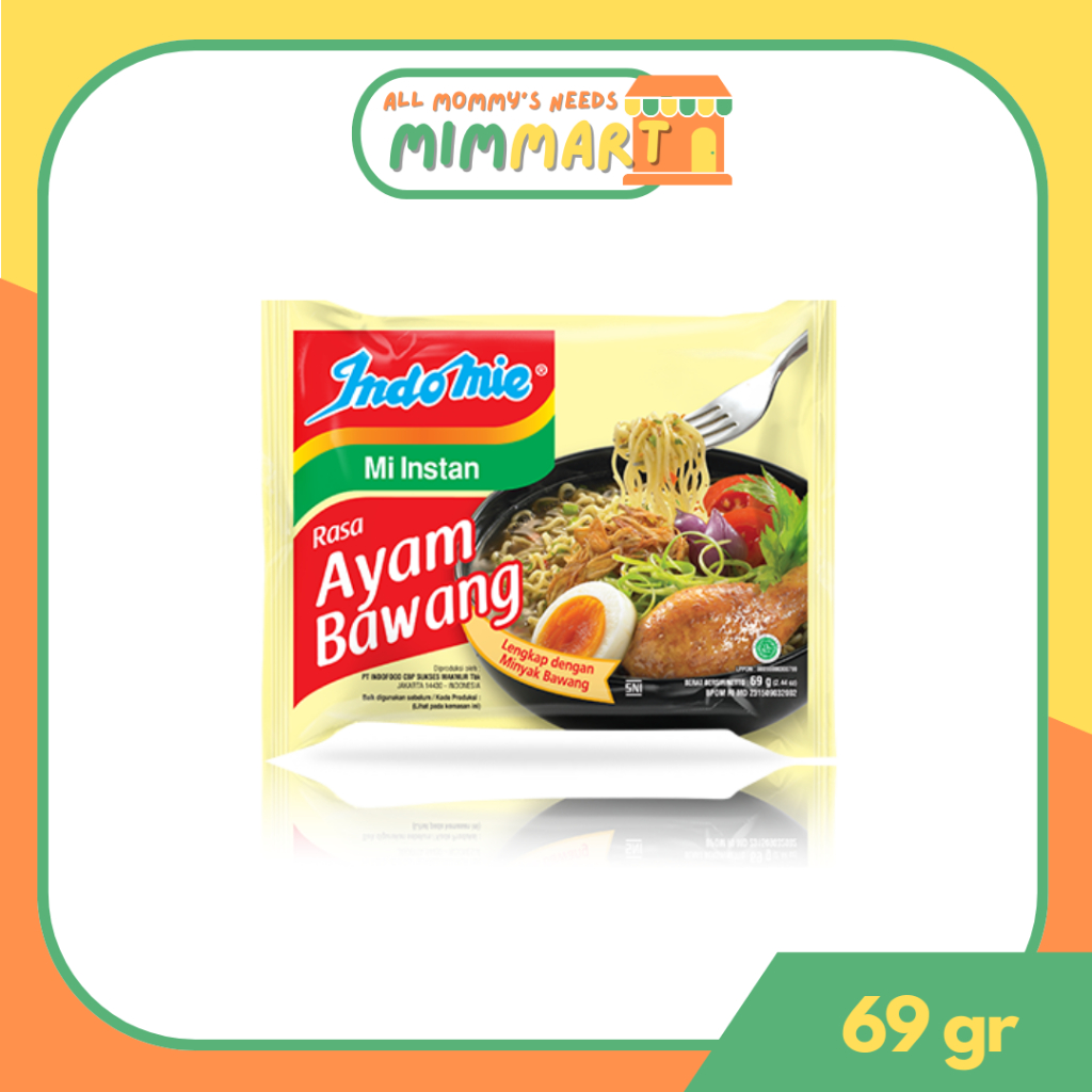 

[MimMart] - Indomie Kuah Ayam Bawang 69 gr