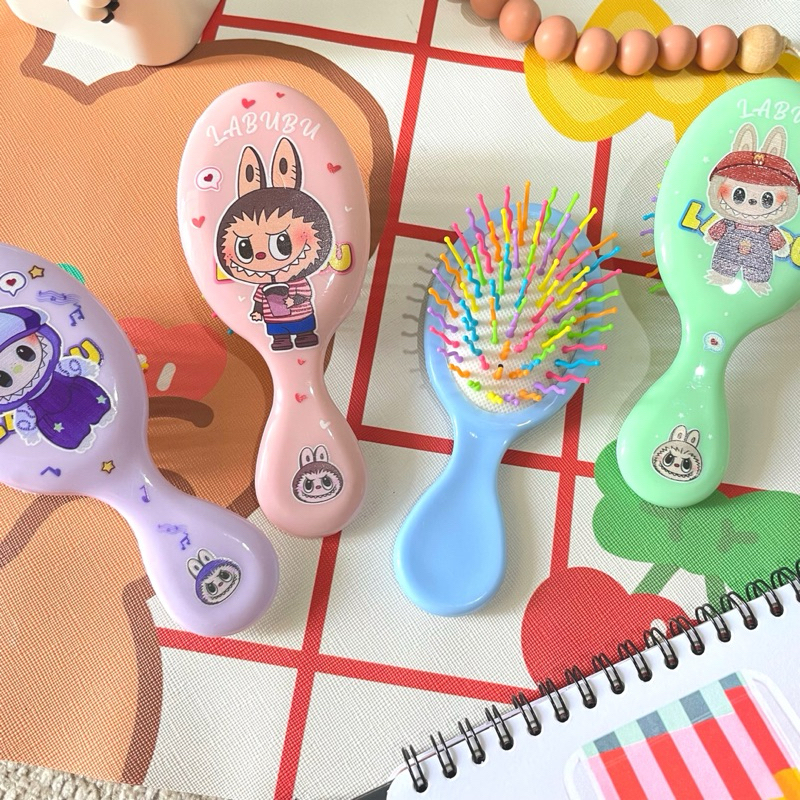 SISIR RAMBUT ANAK ANTI KUSUT PREMIUM / SISIR ANTI KUSUT ANAK ORIGINAL / SISIR RAMBUT PIJAT ANAK Sisi
