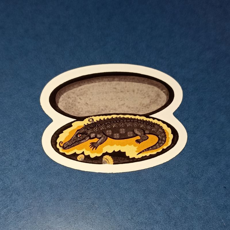 

stiker peristirahatan buaya