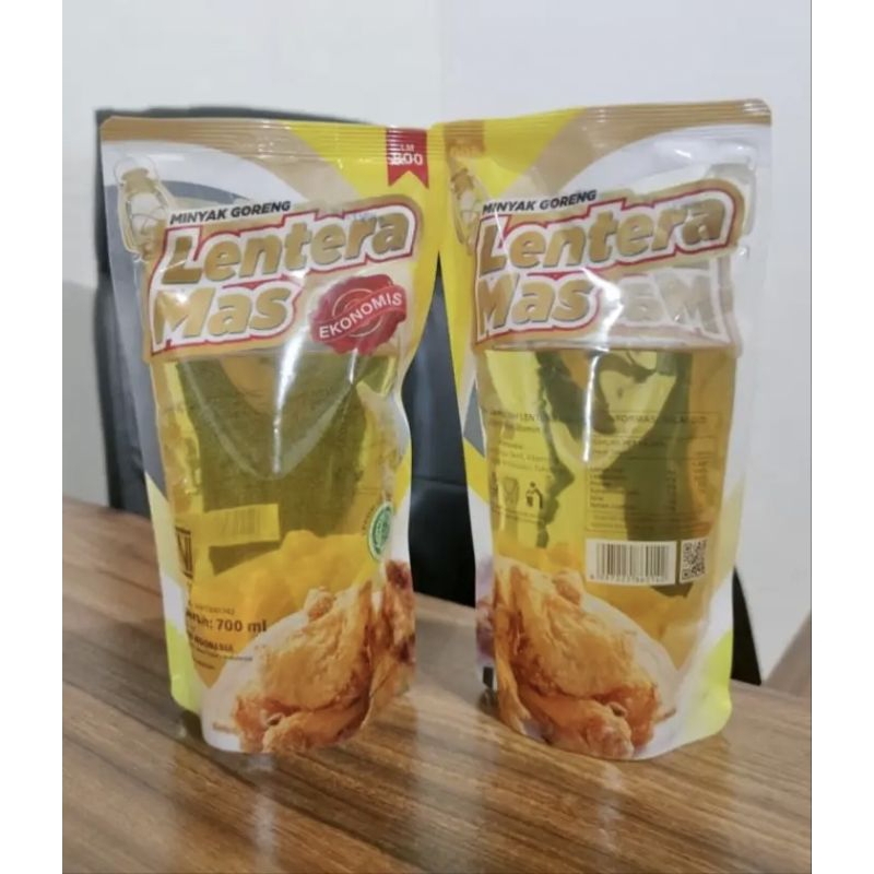 

Minyak Goreng Sawit Lentera Mas 700ml