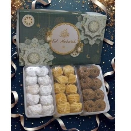 

Paket premium kue kering / cookies edisi lebaran Idul Fitri